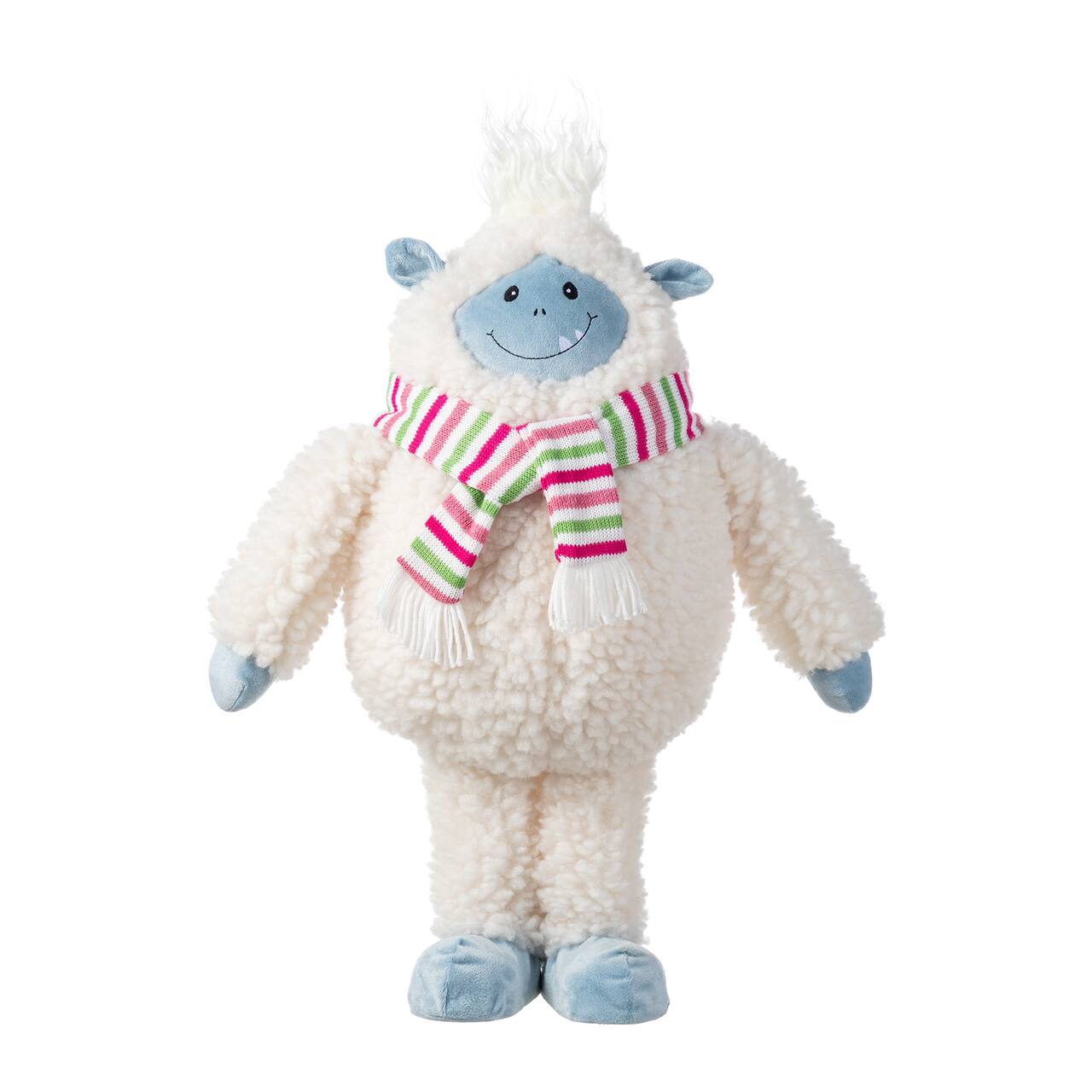 Glitzhome® 22"H Christmas Fabric Standing Yeti